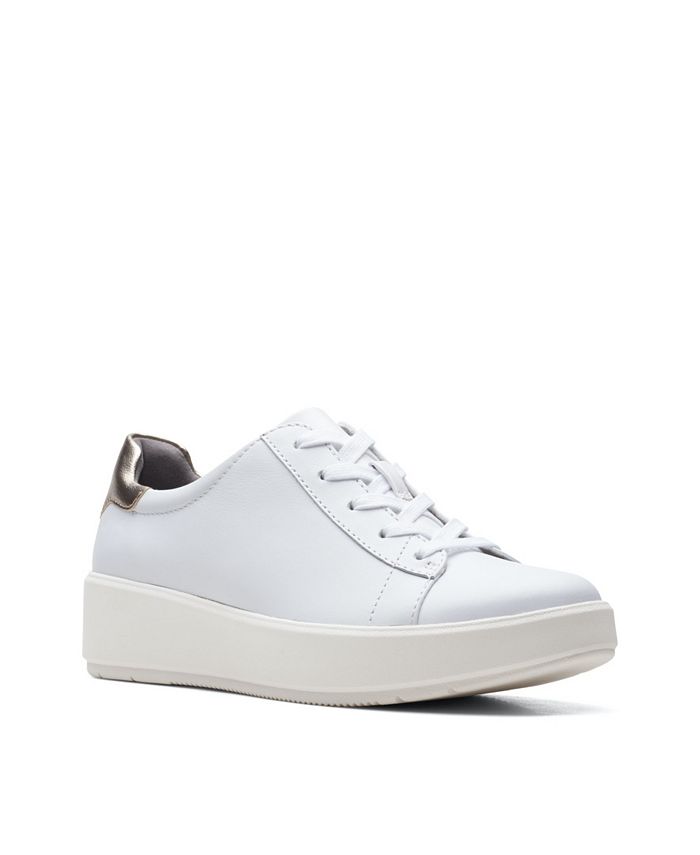 clarks layton pace platform sneakers