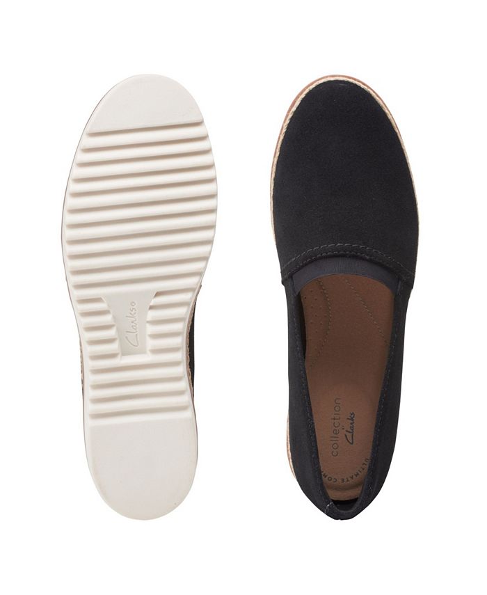 Clarks Women's Serena Paige Shoes Black Size 8 M