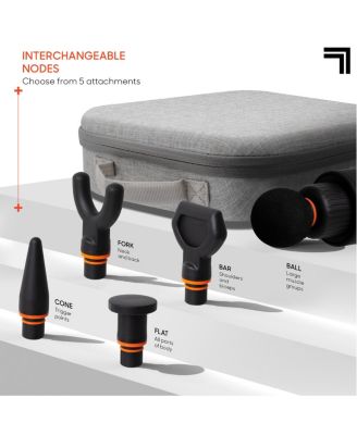 Sharper Image Massager Deep Tissue Percussion with Case