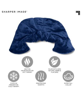 Sharper Image Warming Cooling Aromatherapy Neck Shoulder Wrap Pad - NAVY 15$