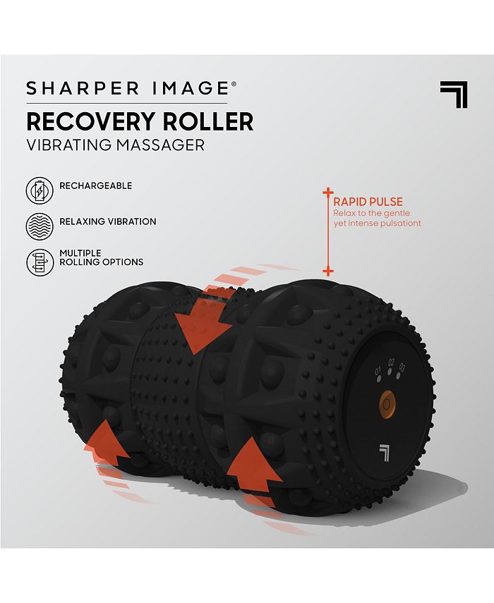 Sharper Image Massager Fit Roller Vibrating Sport Recovery Macys 