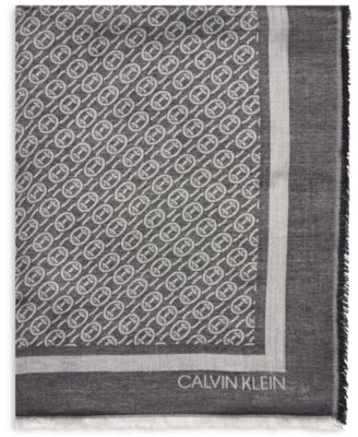 Calvin Klein - Signature Chain Intarsia Wrap