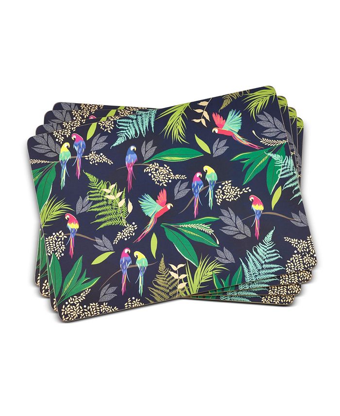 Pimpernel Parrot by Sara Miller Placemats, Set of 4 Macy's