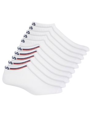 Fila Men's Racing Stripes Quarters Pack of 10