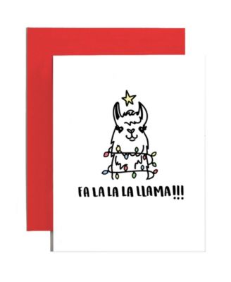 Brittany Paige - Falalala Llama Holiday Card