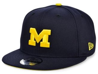 New Era Michigan Wolverines Core 9FIFTY Snapback Cap - Macy's