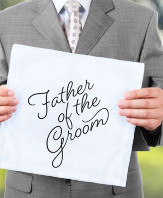 Boldfaced - Father of the Groom Handkerchief