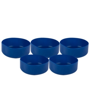 Mind Reader Silicone Hydro Bottle Sleeve Cup Holder Pack of 5