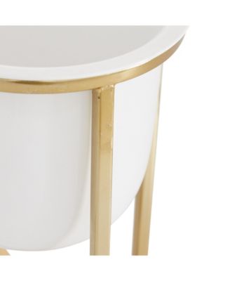 by Cosmopolitan Contemporary Planters with Stand, Set of 2