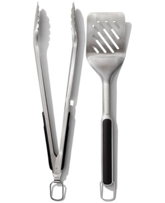 OXO 2-Pc. Grilling Tongs & Spatula Set - Macy's