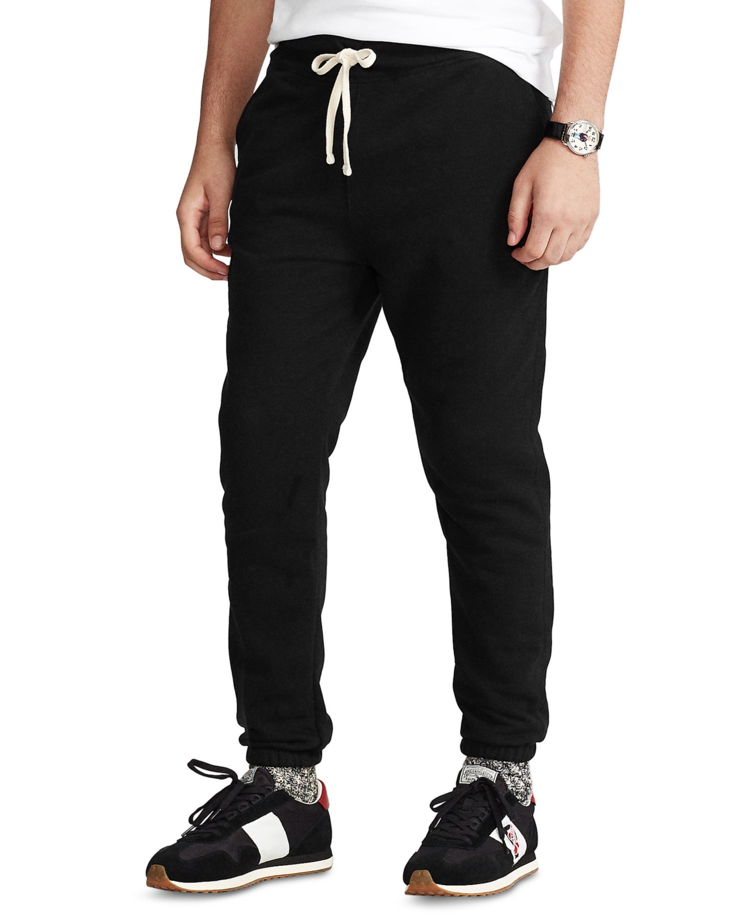 Men's Cotton-Blend-Fleece Pants