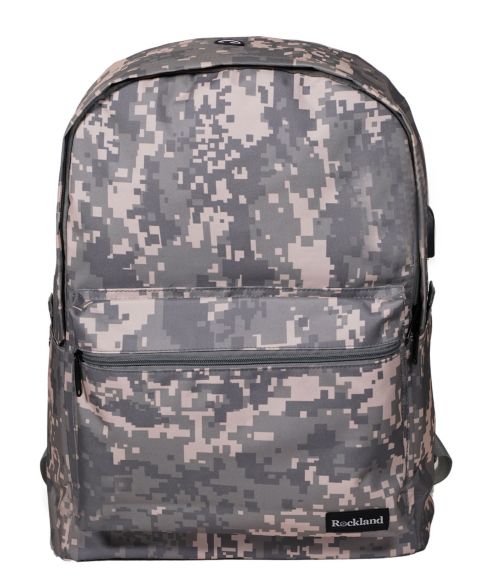Рюкзак Rockland Classic Laptop, цвет: Камуфляжный