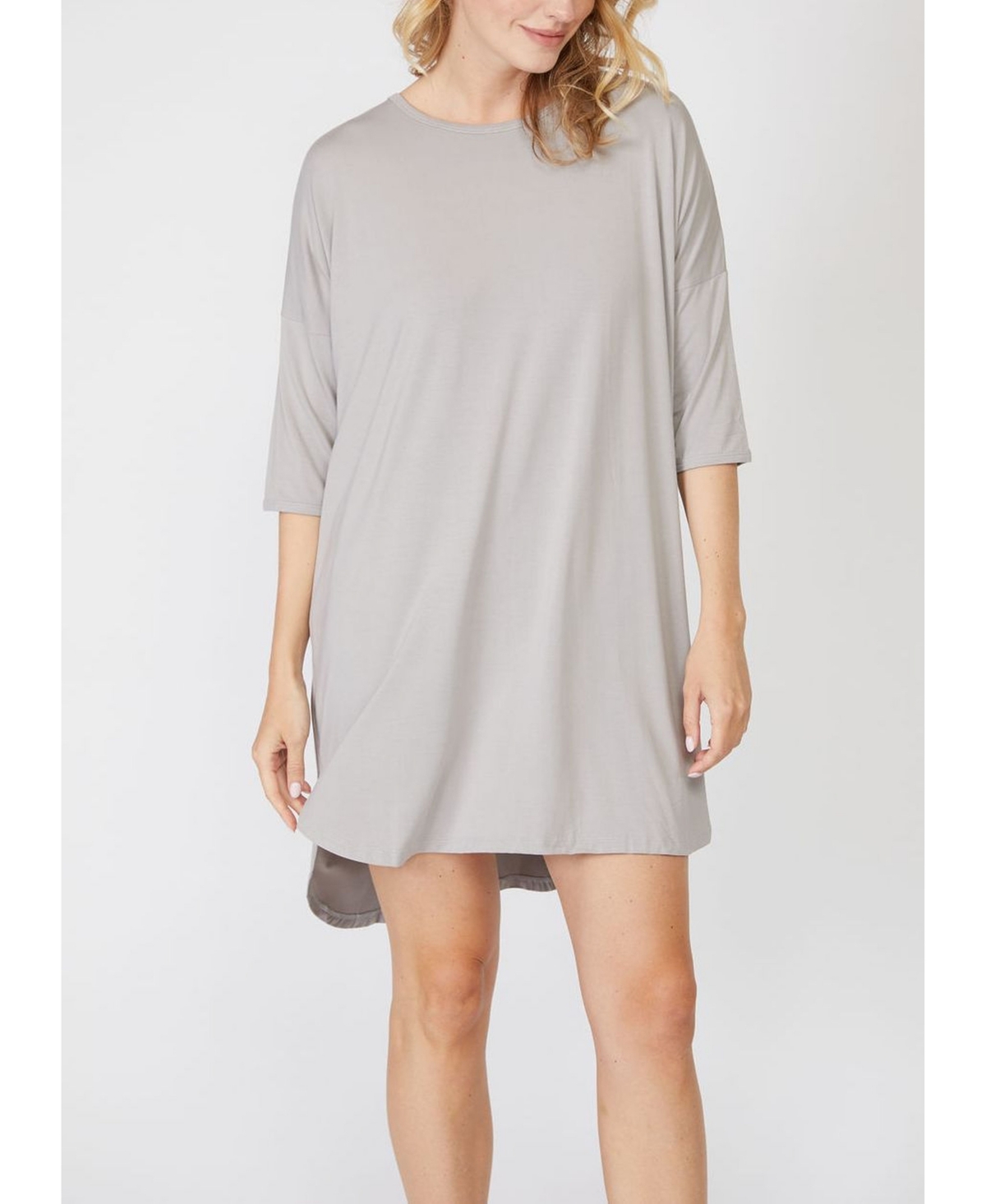 3/4 Sleeve Nightshirt - Pink