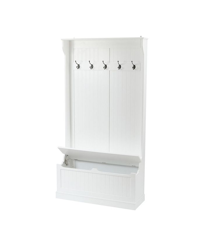 Luxen Home Hall Tree with Storage Bench & Reviews Furniture Macy's