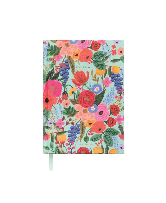 Rifle Paper Co. Garden Party Fabric Hard Cover Journal - Macy's