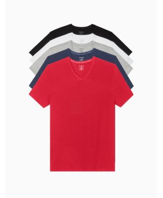 Calvin Klein - Men's 5-Pk. Classic V-Neck Undershirts