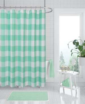 Dainty Home Imperial Checkered Shower Curtain 70
