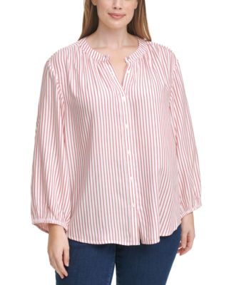 plus size dressy tops macys