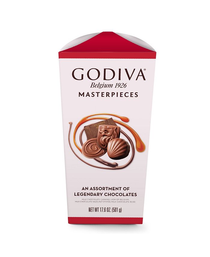 Godiva Masterpieces Assorted Flower Box, Pack of 4 Macy's