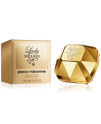 Paco Lady Million Eau de Parfum, 1-oz. - Macy's