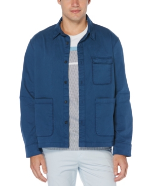 Men's Slim Fit Stretch Shirt Jacket