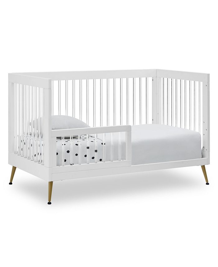 Delta Children Sloane 4In1 Acrylic Convertible Crib Includes