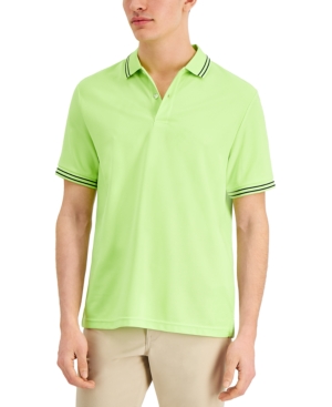 Club Room Men's Performance Stripe Polo Created for Macy's