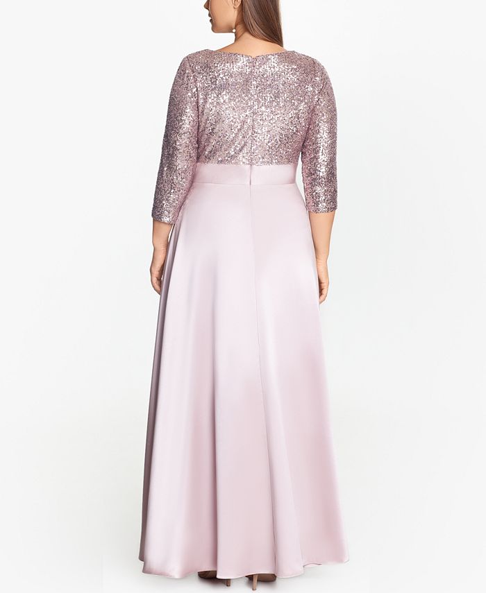 xscape sequin ball gown