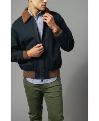 mens bomber sherpa jacket