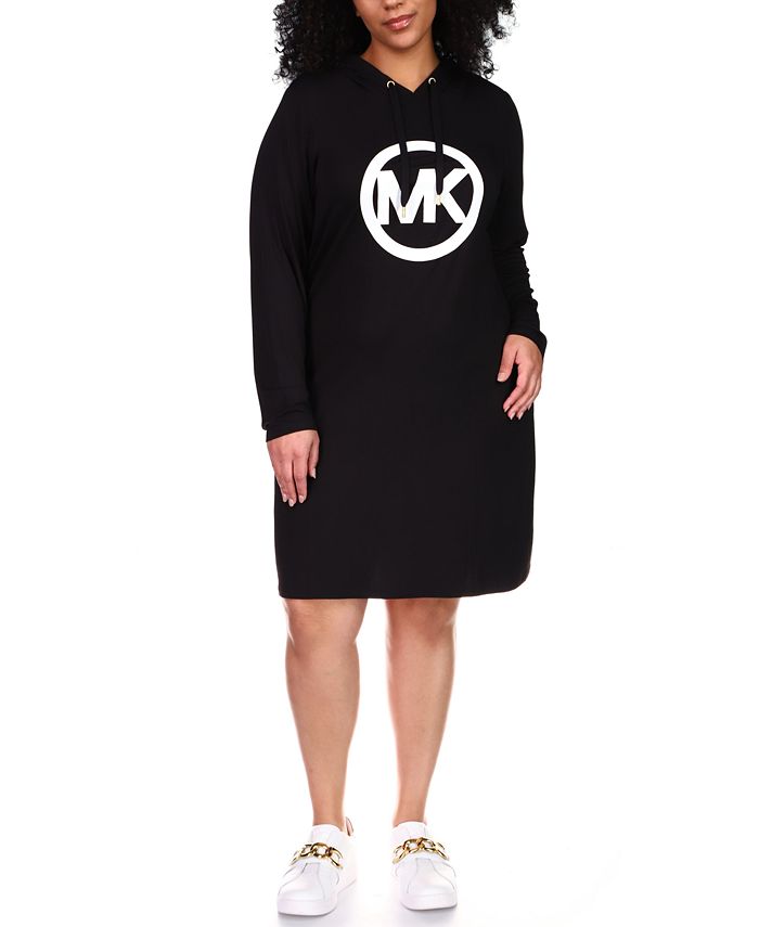 Michael Kors Plus Size Logo Hoodie - Macy's