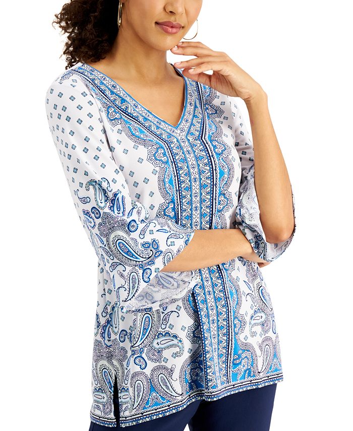 Open Neck Princess Top