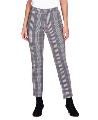 Sanctuary Carnaby Plaid Cropped Pants Macy's