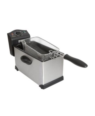 Masterbuilt - Chard DF-3E 3 Liter Deep Fryer, Stainless Steel