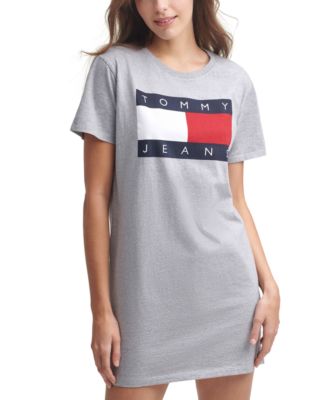 tommy jeans logo dress