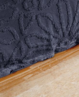 Chenille Medallion 3-Pc. Comforter Set, King