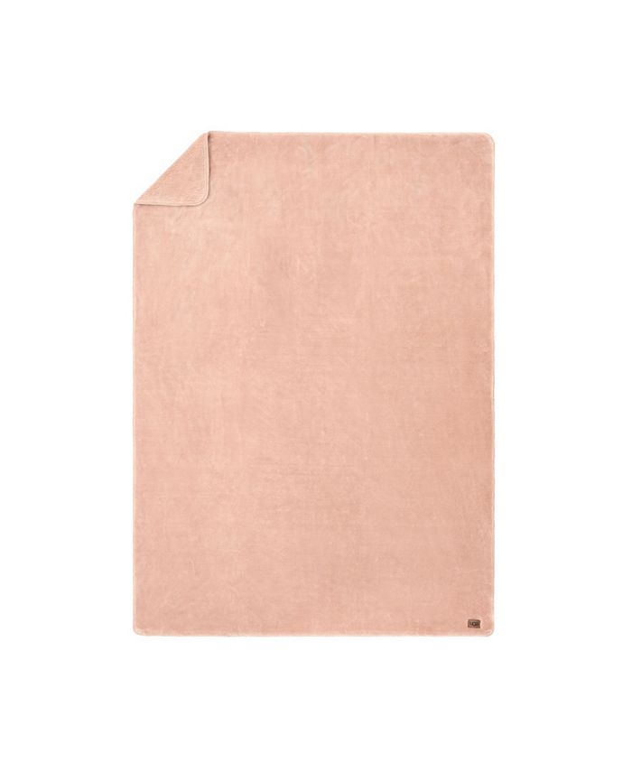 UGG® Whitecap Plush Flannel Throw, 50" x 70" & Reviews Blankets