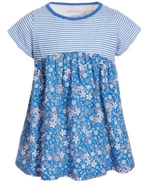 First Impressions Baby Girls Cotton Striped Floral Tunic Created for Macy's