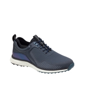 Johnston & Murphy Men's Xc4 Water-resistant H2 Sport Hybrid Knit Golf Shoes Men's Shoes In Navy