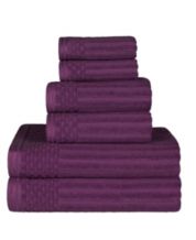 Purple deals decorative towels