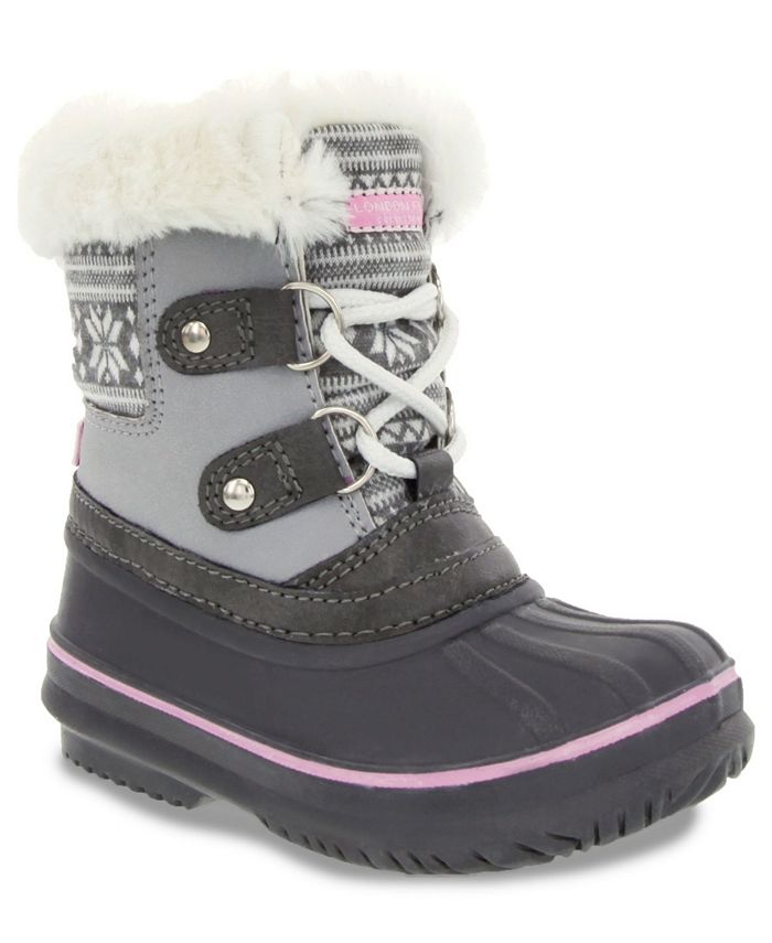 London Fog Little Girls Snow Boots - Macy's