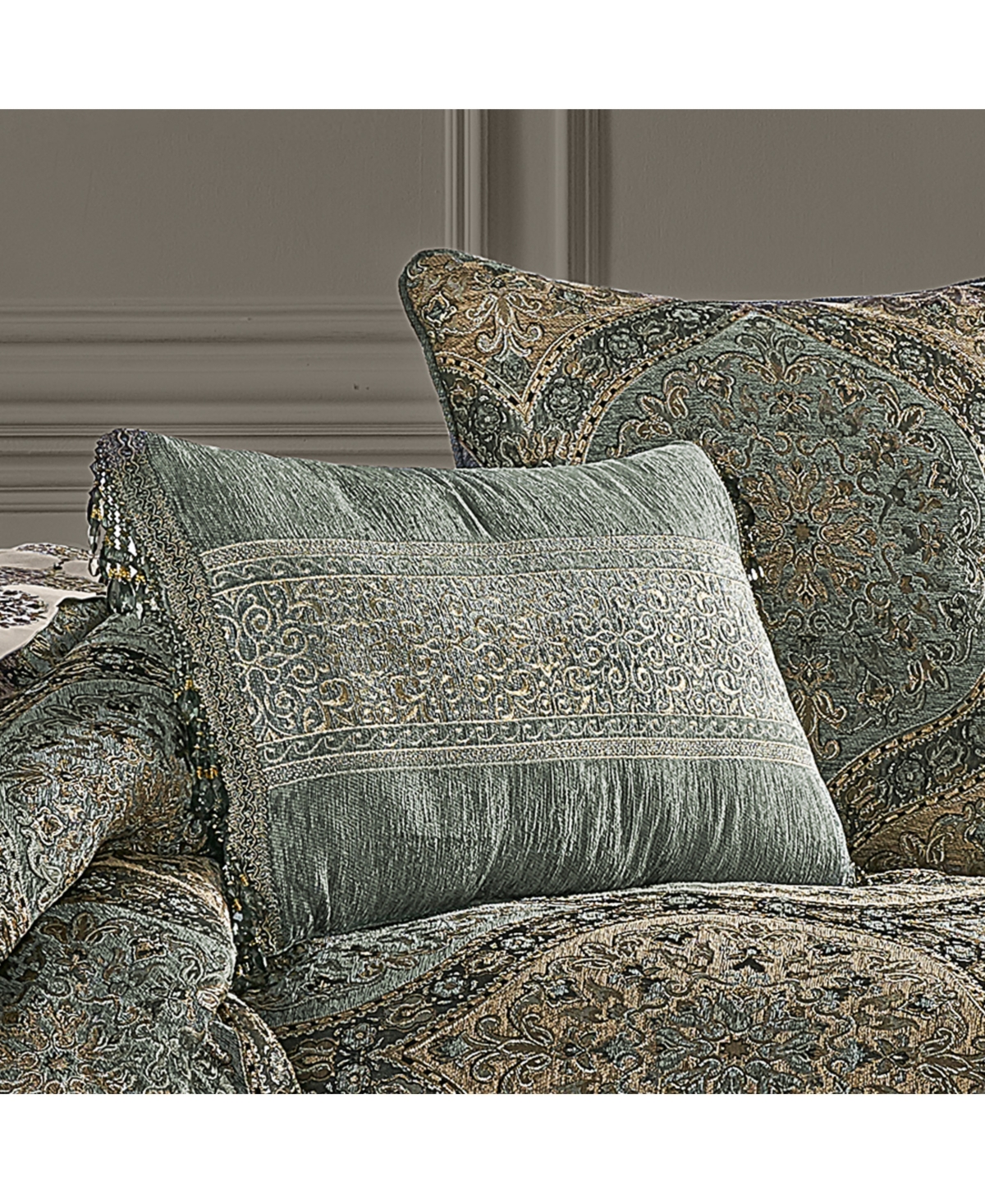 J Queen New York Dorset Boudoir Decorative Pillow, 15" x 22"
