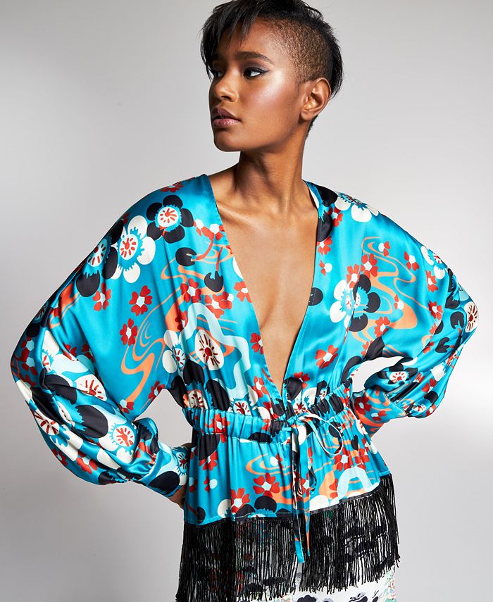 Macys cheap kimono tops