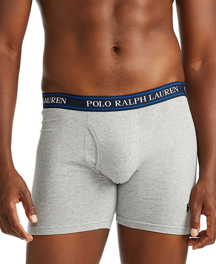 Polo Ralph Lauren Men's 3-Pack Classic Fit Stretch Boxer Briefs - Macy's