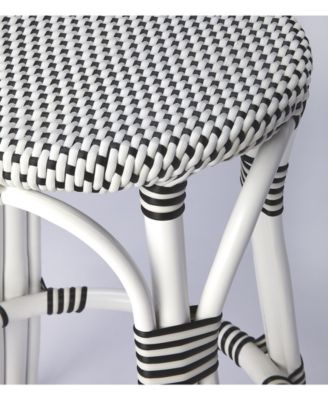 Tobias and Rattan Counter Stool