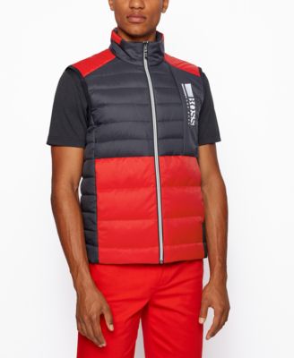 Hugo Boss BOSS Men's V_Basalt Regular-Fit Gilet & Reviews - Hugo Boss ...