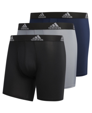 adidas Men's 3-Pk Performance Boxer Briefs