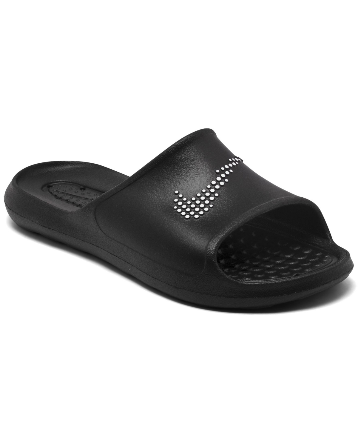 Men's Victori One Shadow Slide Sandals from Finish Line - Black, White
