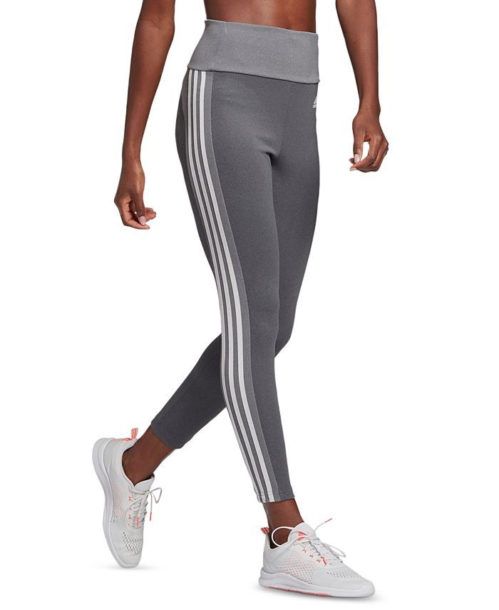 Nord Vest Vittig Bror adidas Women's 3-Stripe High-Waist Full Length Training Leggings & Reviews  - Pants & Capris - Women - Macy's