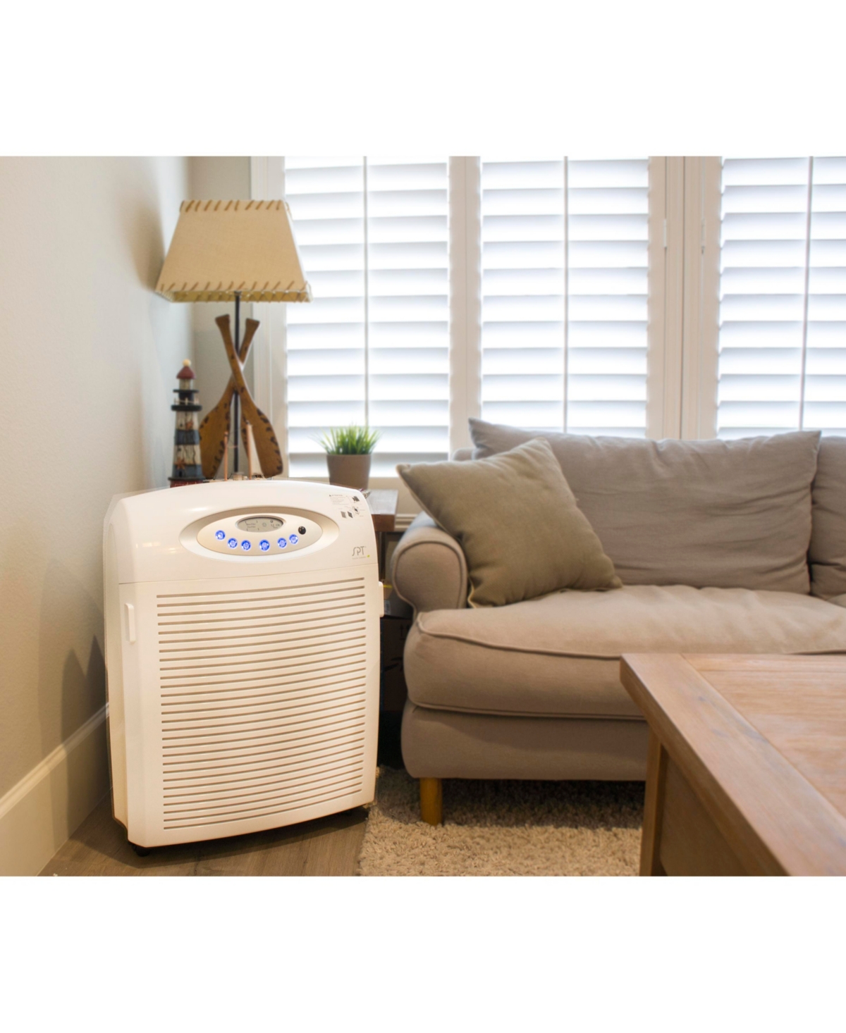 Spt Appliance Inc. Spt Ac-9966 Dc-Motor Air Cleaner with Plasma, Hepa Voc