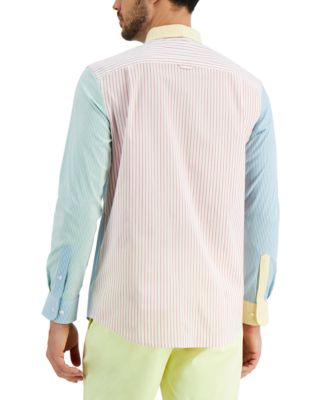 Club Room Men's Mixed-Stripe Shirt, Created for Macy's 